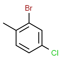 ChemSpider 2D Image | Toluene, 2-bromo-4-chloro- | C7H6BrCl