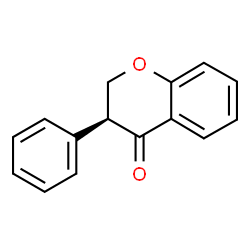 ChemSpider 2D Image | (3S)-isoflavanone | C15H12O2