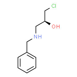ChemSpider 2D Image | (2S)-1-(Benzylamino)-3-chloro-2-propanol | C10H14ClNO
