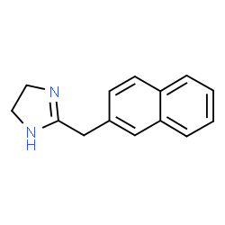 ChemSpider 2D Image | 2-(2-Naphthylmethyl)-4,5-dihydro-1H-imidazole | C14H14N2
