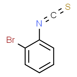 ChemSpider 2D Image | 2-Bromophenyl isothiocyanate | C7H4BrNS