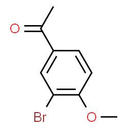 ChemSpider 2D Image | 1-(3-Bromo-4-methoxyphenyl)ethanone | C9H9BrO2