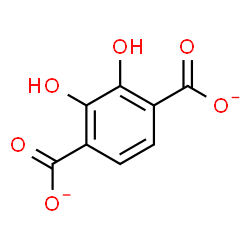 ChemSpider 2D Image | 2,3-Dihydroxyterephthalate | C8H4O6