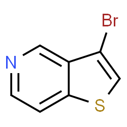 ChemSpider 2D Image | 3-Bromothieno[3,2-c]pyridine | C7H4BrNS