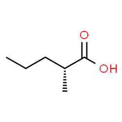 ChemSpider 2D Image | 2-METHYL PENTANOIC ACID | C6H12O2