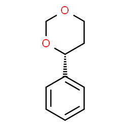 ChemSpider 2D Image | (4R)-4-Phenyl-1,3-dioxane | C10H12O2