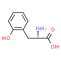 ChemSpider 2D Image | 2-hydroxy-L-phenylalanine | C9H11NO3
