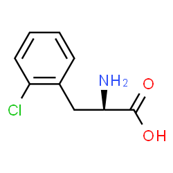 ChemSpider 2D Image | L-H-Phe(2-Cl)-OH | C9H10ClNO2