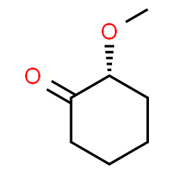 ChemSpider 2D Image | (2R)-2-Methoxycyclohexanone | C7H12O2