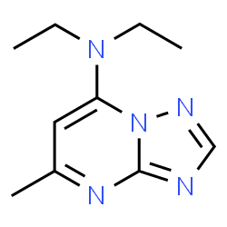 ChemSpider 2D Image | Trapidil | C10H15N5