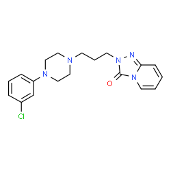 ChemSpider 2D Image | Trazodone | C19H22ClN5O