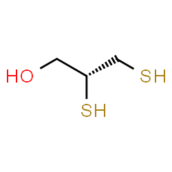 ChemSpider 2D Image | (2R)-2,3-Disulfanyl-1-propanol | C3H8OS2