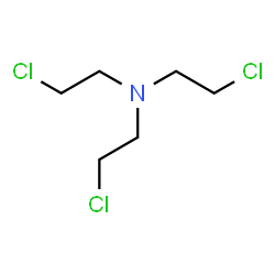 ChemSpider 2D Image | Tris(2-chloroethyl)amine | C6H12Cl3N