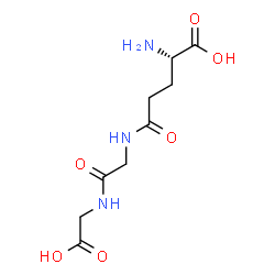 ChemSpider 2D Image | Î³-Glu-Gly-Gly | C9H15N3O6