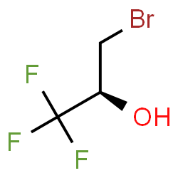 ChemSpider 2D Image | (2S)-3-Bromo-1,1,1-trifluoro-2-propanol | C3H4BrF3O