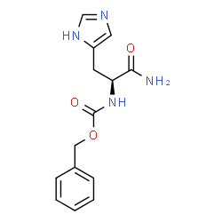 ChemSpider 2D Image | Z-HIS-NH2 | C14H16N4O3
