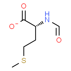 ChemSpider 2D Image | (2R)-2-Formamido-4-(methylsulfanyl)butanoate | C6H10NO3S
