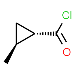 ChemSpider 2D Image | (1S,2S)-2-Methylcyclopropanecarbonyl chloride | C5H7ClO