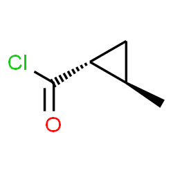 ChemSpider 2D Image | (1R,2R)-2-Methylcyclopropanecarbonyl chloride | C5H7ClO
