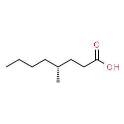 ChemSpider 2D Image | (4R)-4-Methyloctanoic acid | C9H18O2