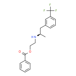 ChemSpider 2D Image | (R)-benfluorex | C19H20F3NO2
