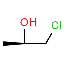 ChemSpider 2D Image | (R)-1-Chloro-2-propanol | C3H7ClO