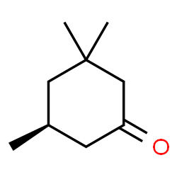 ChemSpider 2D Image | (5S)-3,3,5-Trimethylcyclohexanone | C9H16O