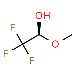 ChemSpider 2D Image | (1S)-2,2,2-Trifluoro-1-methoxyethanol | C3H5F3O2