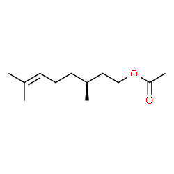 ChemSpider 2D Image | (S)-citronellol acetate | C12H22O2