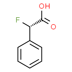 ChemSpider 2D Image | (2S)-Fluoro(phenyl)acetic acid | C8H7FO2