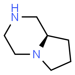 ChemSpider 2D Image | (R)-Octahydropyrrolo[1,2-a]pyrazine | C7H14N2