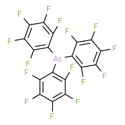 ChemSpider 2D Image | Tris(pentafluorophenyl)arsine | C18AsF15