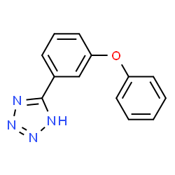 ChemSpider 2D Image | 5-(3-Phenoxyphenyl)-1H-tetrazole | C13H10N4O