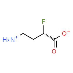ChemSpider 2D Image | (2S)-4-Ammonio-2-fluorobutanoate | C4H8FNO2