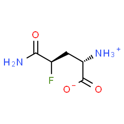 ChemSpider 2D Image | (4R)-4-fluoroglutamine | C5H9FN2O3