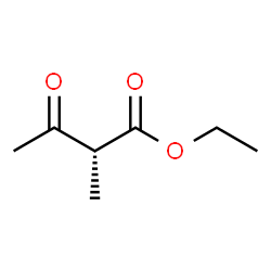 ChemSpider 2D Image | Ethyl (2R)-2-methyl-3-oxobutanoate | C7H12O3