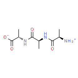 ChemSpider 2D Image | D-ALA-ALA-ALA | C9H17N3O4