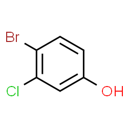 ChemSpider 2D Image | 4-Bromo-3-chlorophenol | C6H4BrClO