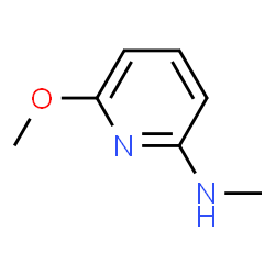 ChemSpider 2D Image | 2-Methoxy-6-methylaminopyridine | C7H10N2O