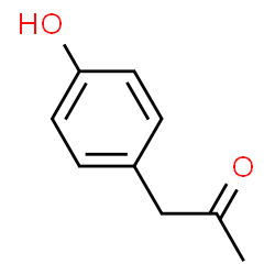 ChemSpider 2D Image | 4-Hydroxyphenylacetone | C9H10O2