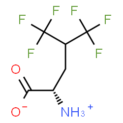 ChemSpider 2D Image | 5,5,5,5',5',5'-hexafluoro-L-leucine | C6H7F6NO2