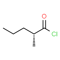 ChemSpider 2D Image | (2S)-2-Methylpentanoyl chloride | C6H11ClO