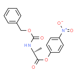 ChemSpider 2D Image | Z-Ala-ONp | C17H16N2O6