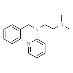 ChemSpider 2D Image | tripelennamine | C16H21N3