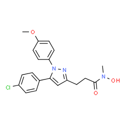 ChemSpider 2D Image | Tepoxalin | C20H20ClN3O3