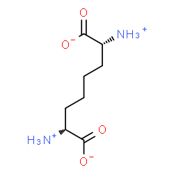 ChemSpider 2D Image | (2R,7R)-2,7-Diammoniooctanedioate | C8H16N2O4