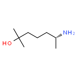 ChemSpider 2D Image | (6R)-6-Amino-2-methyl-2-heptanol | C8H19NO