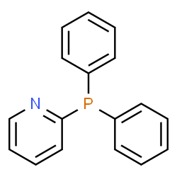 ChemSpider 2D Image | Diphenyl-2-pyridylphosphine | C17H14NP