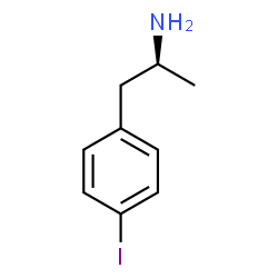 ChemSpider 2D Image | (2S)-1-(4-Iodophenyl)-2-propanamine | C9H12IN