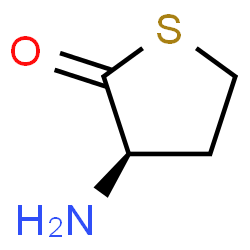 ChemSpider 2D Image | (3R)-3-Aminodihydro-2(3H)-thiophenone | C4H7NOS